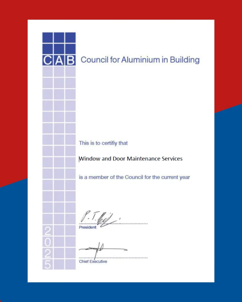 WD Group's Certification of CAB Membership