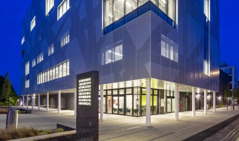 Curtain Walling Installation for Solent University Sports Hall