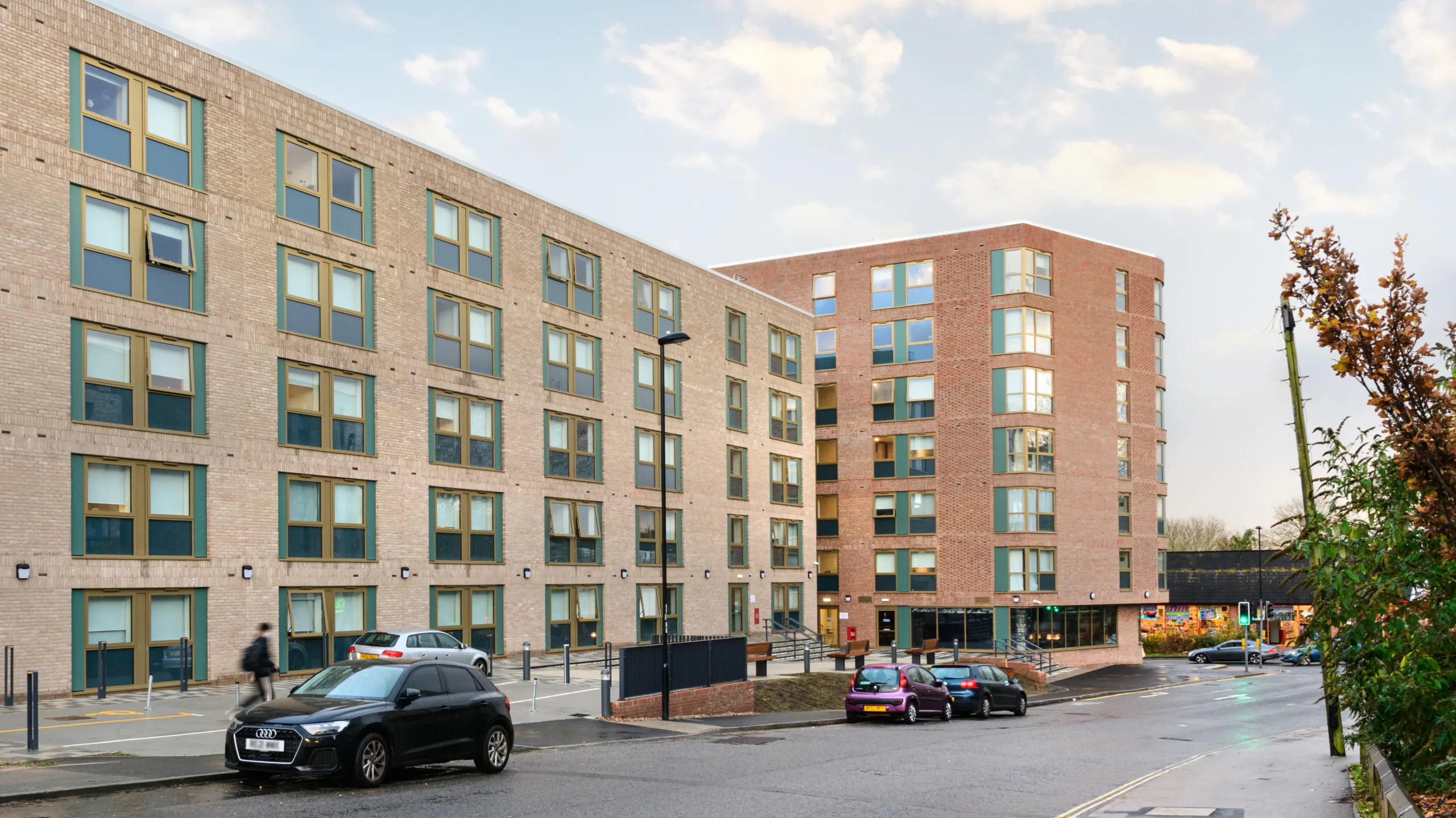 Full view of the Prestige Student Living Glazing Package