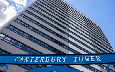 Salisbury & Canterbury Tower Window Installation