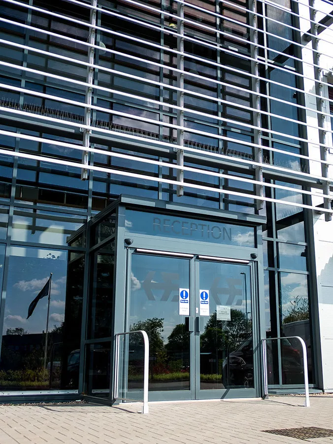 View of the 58BD & GT55 TB Doors at the Hydraforce Headquarters